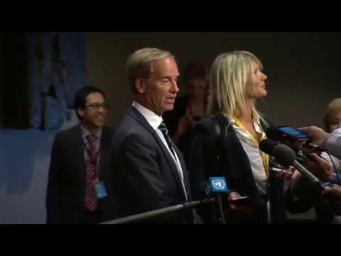 Olof Skoog (Sweden) on Non-proliferation / D.P.R.Korea – Press Encounter (11 September 2017)