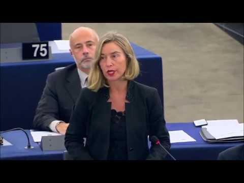 EP urgent debate on Cambodia – speech by Mogherini