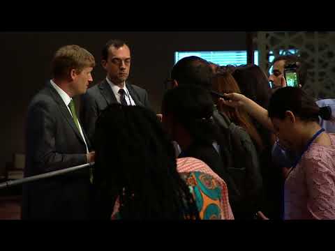 Jonathan Allen (United Kingdom) on Somalia and Myanmar – Press Encounter (13 September 2017)