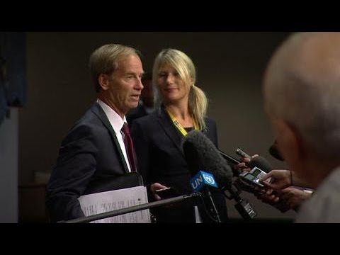 Olof Skoog (Sweden) on Non-proliferation / D.P.R.Korea – Press Encounter (15 September 2017)