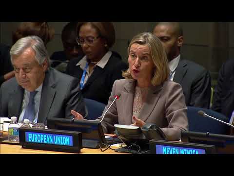 HRVP Mogherini and Commissioner Mimica participate in the launch of th…