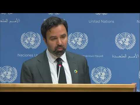 Terrorism & other topics – Briefing by the GA President Spokesperson (15 September 2017)