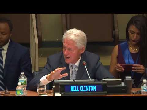 Bill Clinton (Clinton Foundation) on Hearing Health – United Nations, 14 September 2017