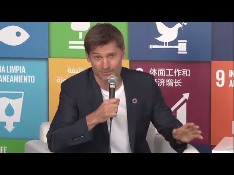 Interview with Nikolaj Coster-Waldau, SDG Media Zone (18-22 September 2017)