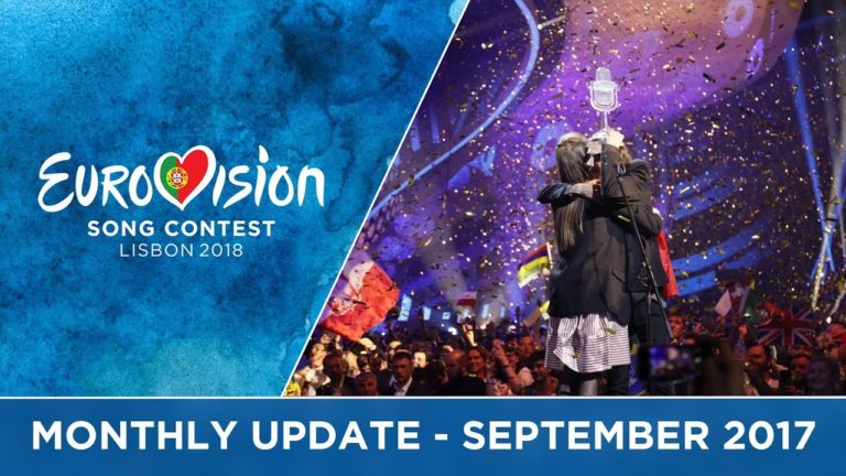 Eurovision Song Contest – Monthly Update – September 2017
