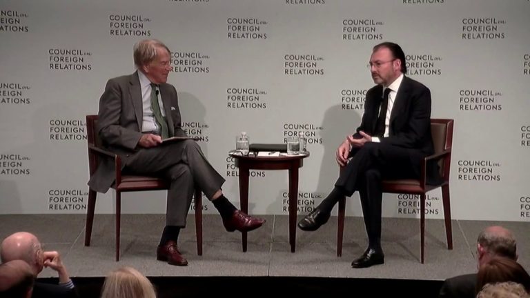 Clip: Mexico’s Luis Videgaray Caso on US-Mexico Border Wall