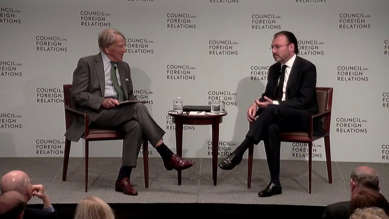 Clip: Mexico’s Luis Videgaray Caso on US-Mexico Border Wall