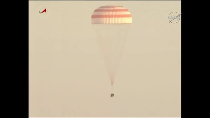 Touchdown! NASA Astronaut Peggy Whitson, NASA Astronaut Jack…