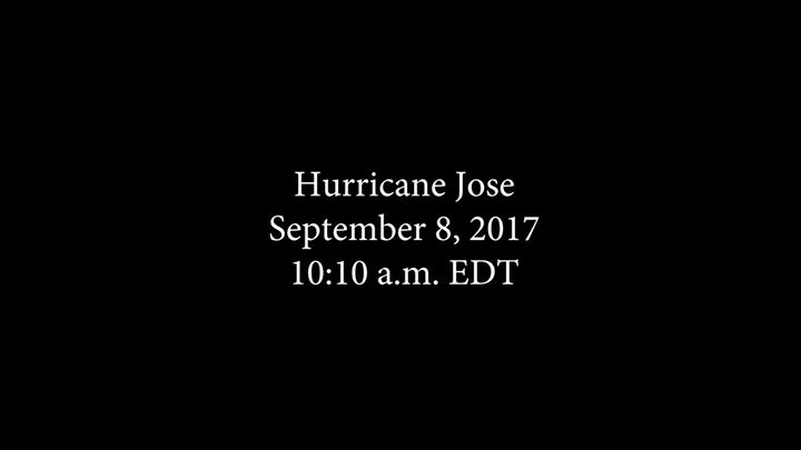 Cameras aboard the International Space Station peered down o…