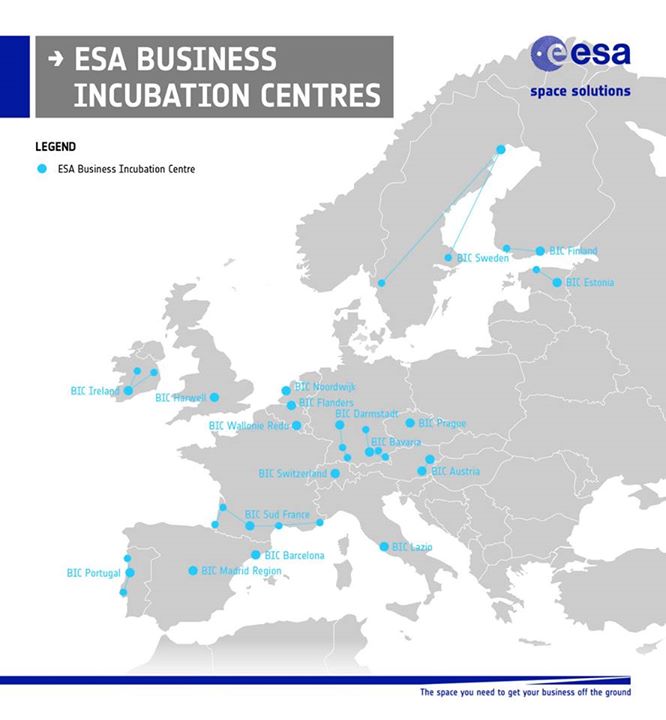 We are on the map! Join 500 ESA ‘Start-ups’ in any of our European locations and…