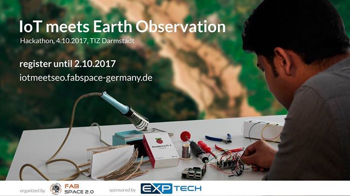 #InternetOfThings meets  #EO data: Mashing up data from space! Join  #IoT meets…