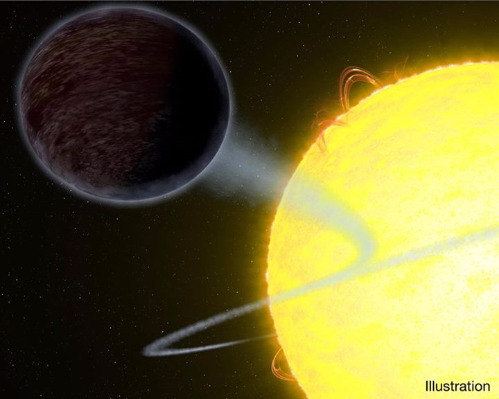 This planet outside our solar system looks as black as fresh…