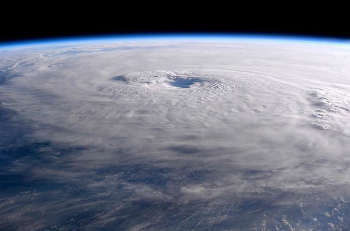 “Hurricane  #Maria this morning: even from here it takes up all the horizon. Sta…