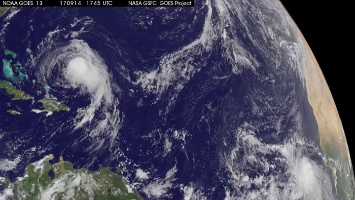 NASA and NOAA satellites provided a new look at Maria as it …