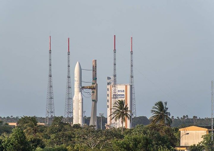 The launch of the ninth Ariane 5 flight this year,  #VA239, is planned for tonig…