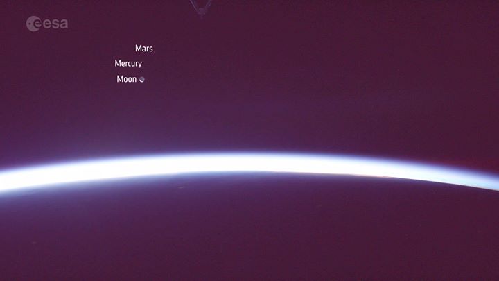 Here’s Paolo Nespoli’s Moonrise video…The Moon rising some days ago… with Me…