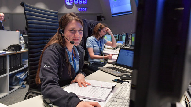 Career opportunities at ESA: Student internships at the Control Centre in Darmstadt