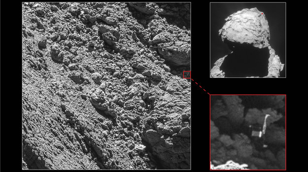 Philae found!