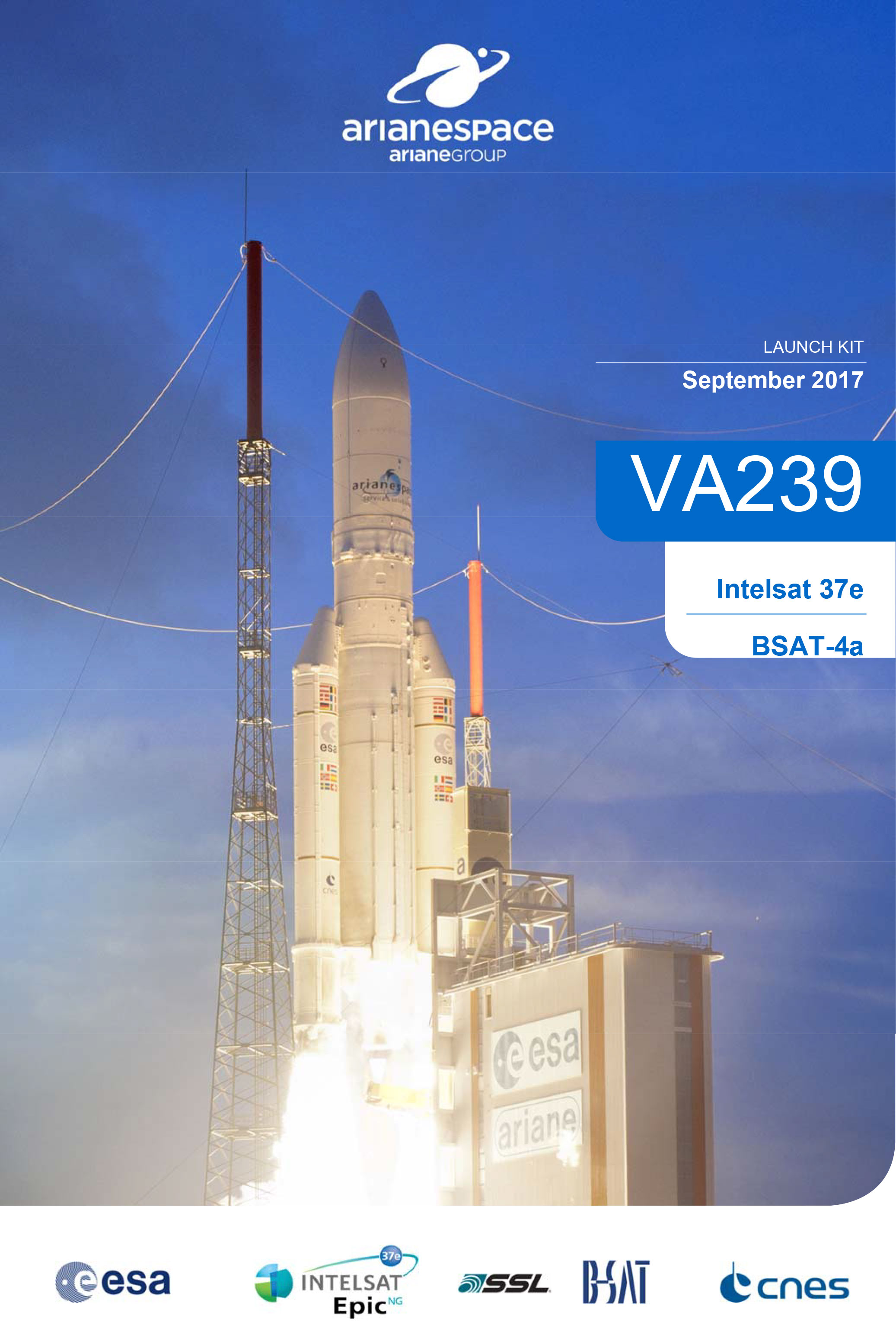 Ariane Flight VA239 – Arianespace
