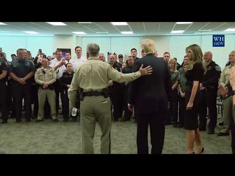 Remarks by President Trump after visiting the Las Vegas Metropolitan Police Department