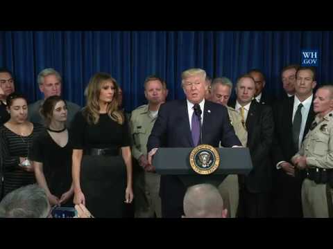 President Trump Visits with Civilian Heroes and First Responders