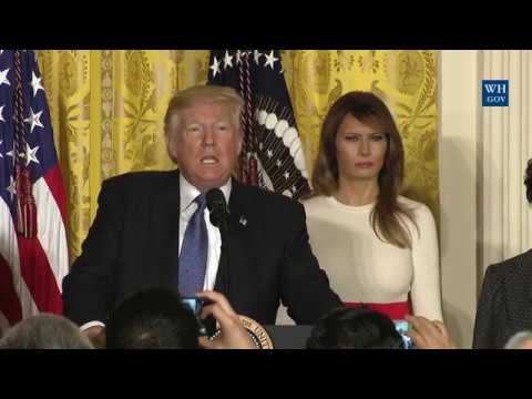 President Trump Hosts a Hispanic Heritage Month Event