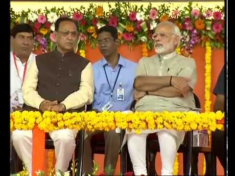 PM Modi Lays Foundation Stone of Greenfield Airport at Rajkot, Gujarat