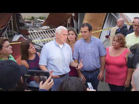 Vice President Pence and Mrs. Pence Visit Puerto Rico and the US Virgin Islands