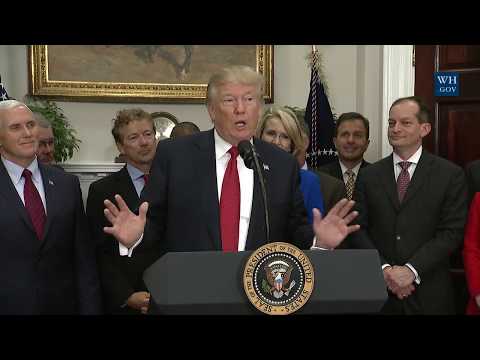 President Trump Signs an Executive Order to Promote Healthcare Choice and Competition