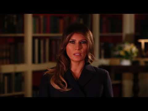 First Lady Melania Trump – Hurricane Relief PSA
