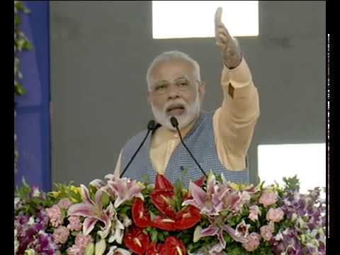 PM Modi speech in Ghogha, Gujarat at the inauguration of Ro-Ro ferry service & Cattle Feed Plant