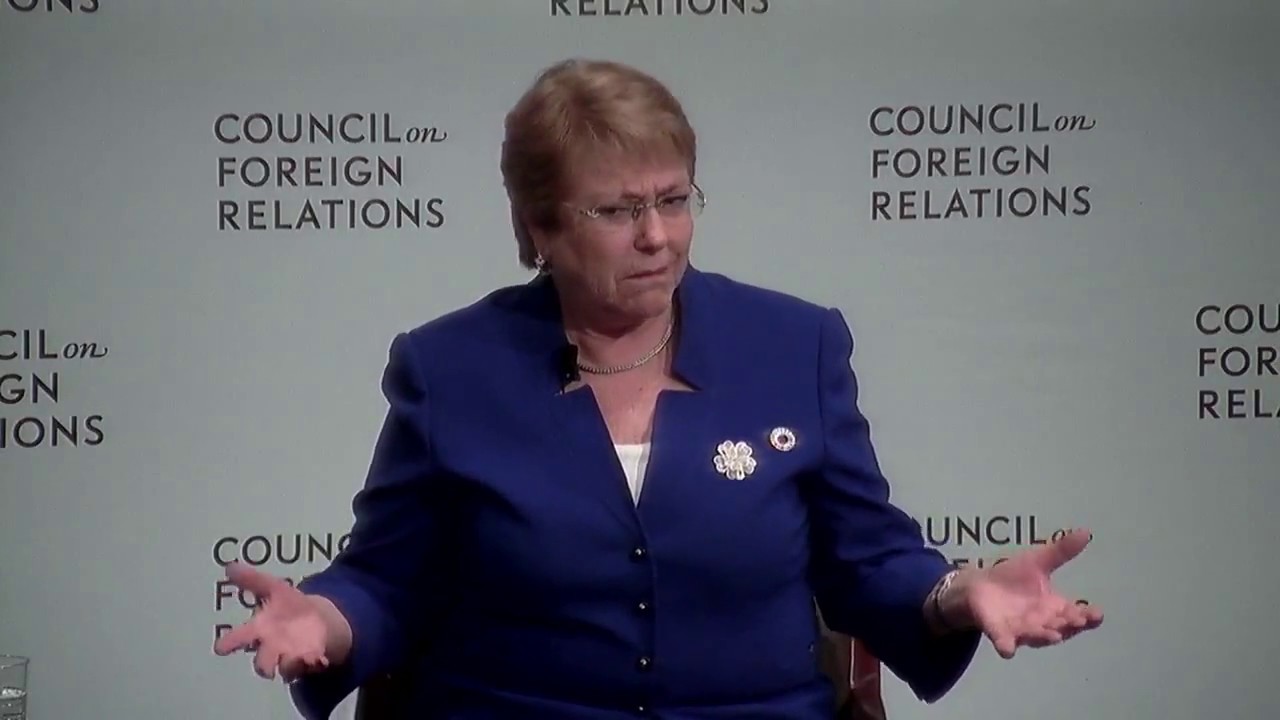 Clip: Chile’s Michelle Bachelet on Women in Media