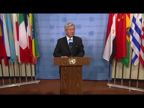 Mr. Tadamichi Yamamoto (UNAMA) – Security Council Stakeout (25 September 2017)