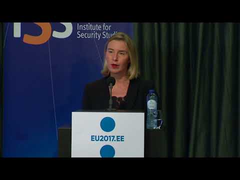 Mogherini makes keynote address at EU Institute for Security Studies c…