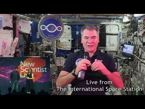 Paolo Nespoli at New Scientist Live