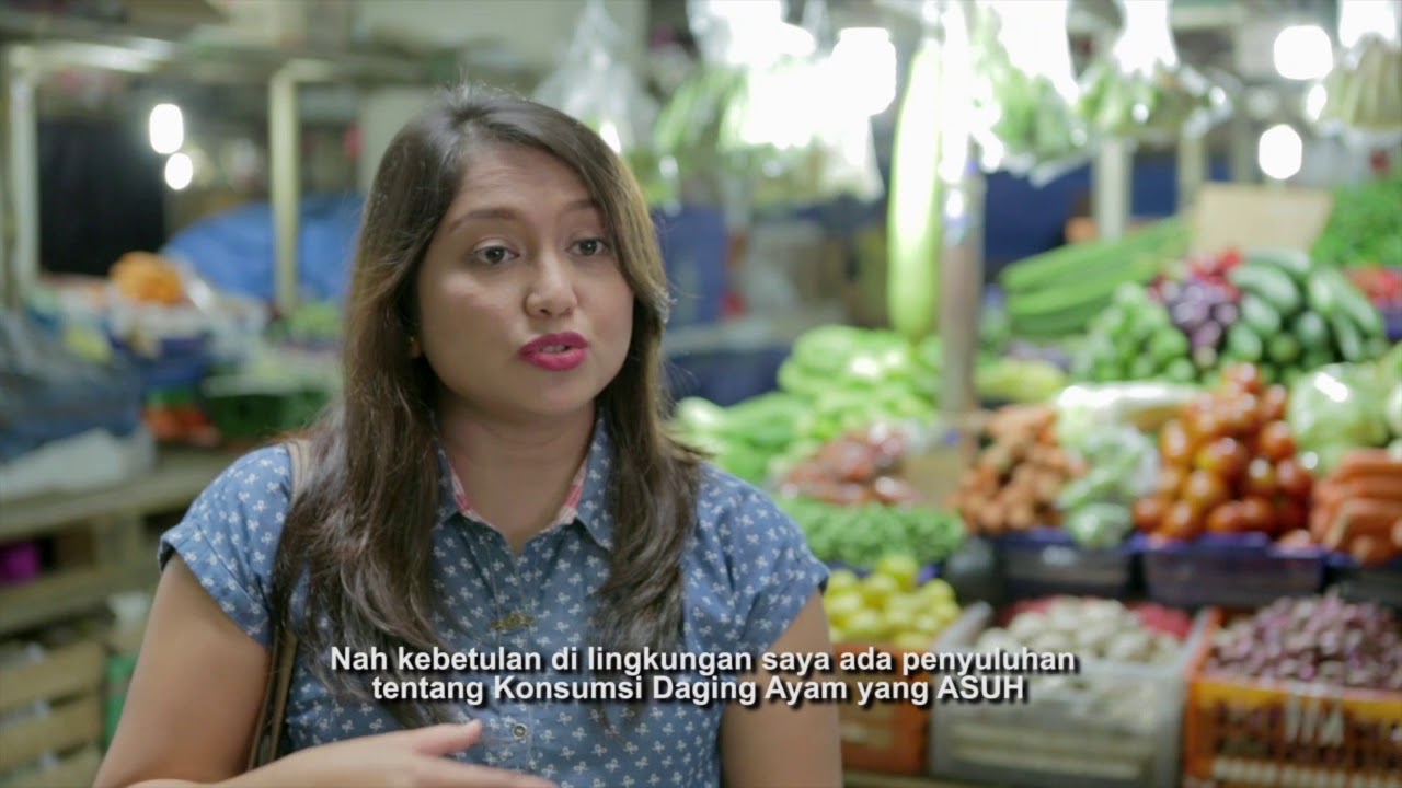 Testimony konsumen dalam memilih daging ayam yang ASUH