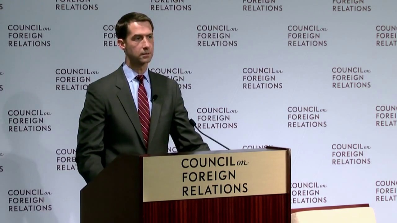 Clip: Senator Tom Cotton on the Iran Nuclear Deal