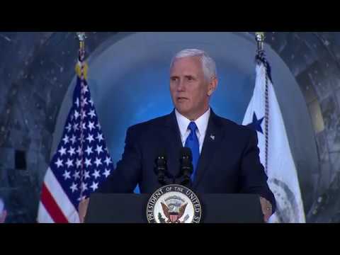 Vice President Pence Calls for Human Missions to Moon, Mars at Nationa…