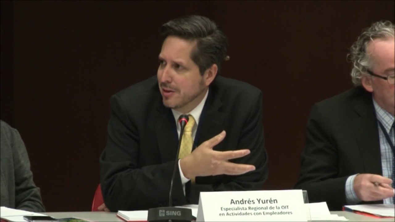 Especialista de la OIT sobre empleadores sobre los beneficios de contr…