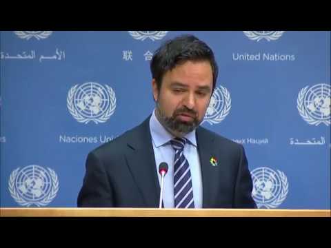 General Assembly Plenary & Committees – Briefing by the GA President Spokesperson (3 Oct 2017)