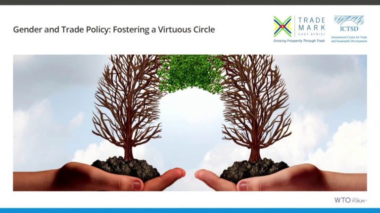 Gender and Trade Policy: Fostering a Virtuous Circle