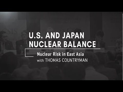 Thomas Countryman: Nuclear Risk in East Asia