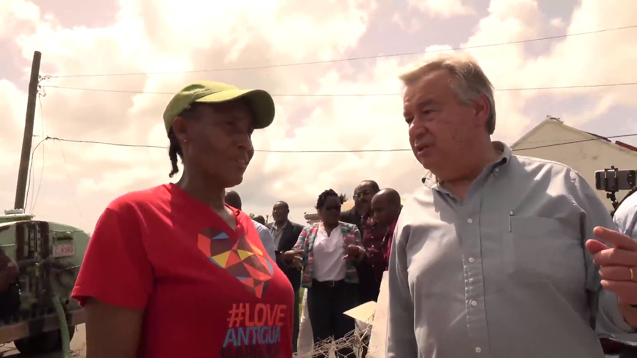 Hurricane-ravaged Barbuda: UN chief urges solidarity