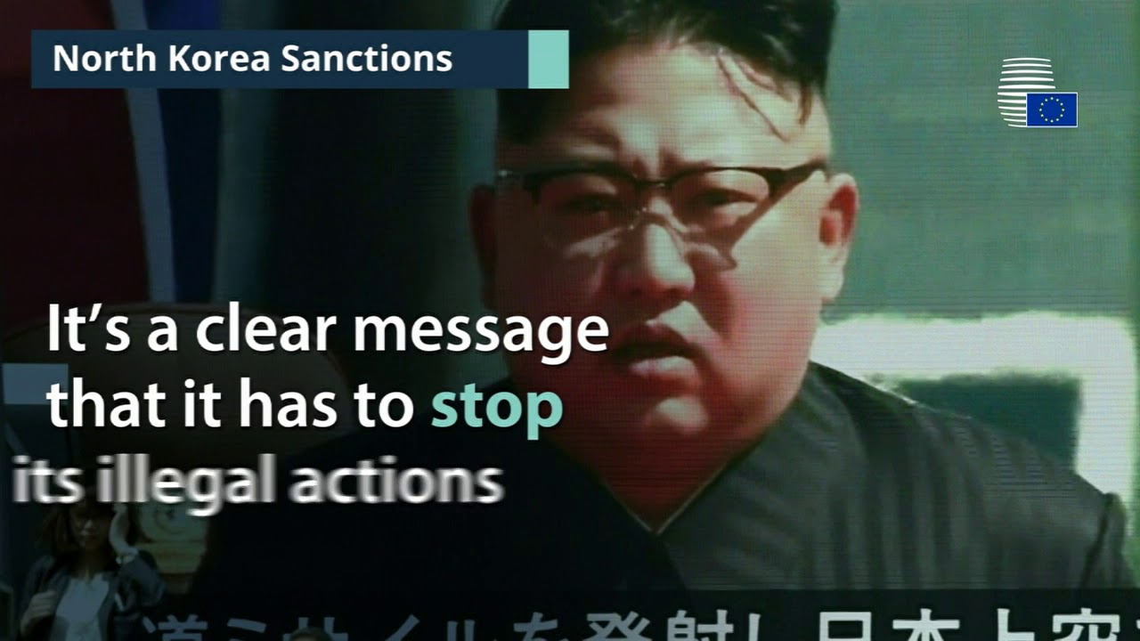 The EU toughens its sanctions on North Korea