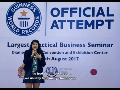 Cambodia sets new Guinness world record while promoting youth entrepre…
