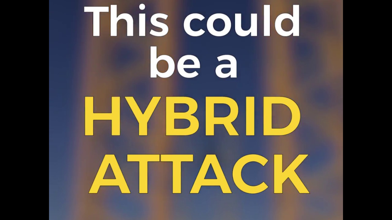 What is a hybrid attack and why is it important to prevent it?