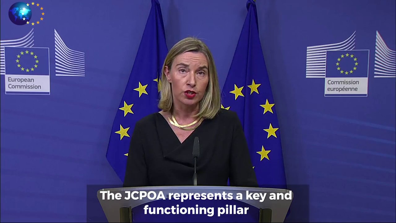 “Iran deal is pillar of non-proliferation. No single country can termi…