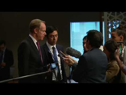 Matthew Rycroft (United Kingdom) on D.R. of the Congo – Media Stakeout (11 October 2017)