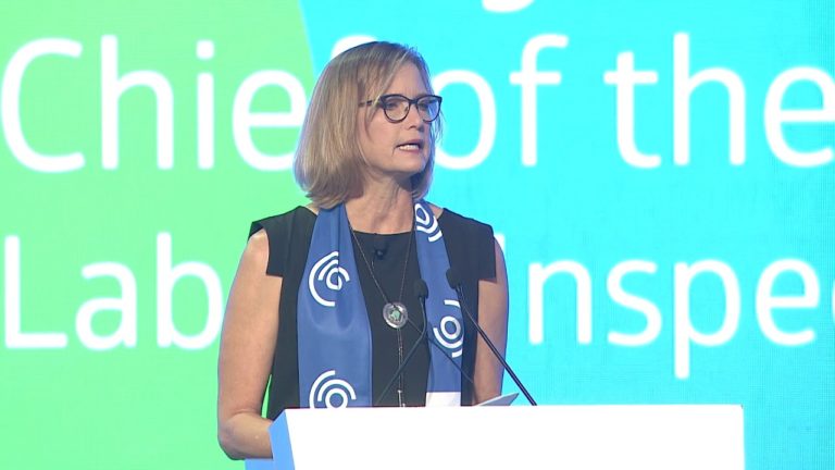 LABADMIN/OSH Chief Nancy Leppink Keynote Address – WCSH 2017