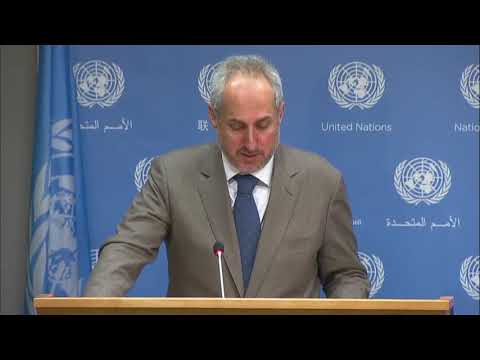 Jeffrey Feltman’s visit to Myanmar & other topics – Daily Briefing (17 October 2017)